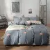 Chăn bông đơn chăn bông đơn giản đôi 1,5m đơn nam sinh viên ký túc xá mùa đông chăn dày - Quilt Covers