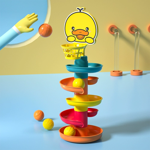 Желтый утенка детская игрушка 011 лет 2 головоломка раньше 6 месяцев или более.