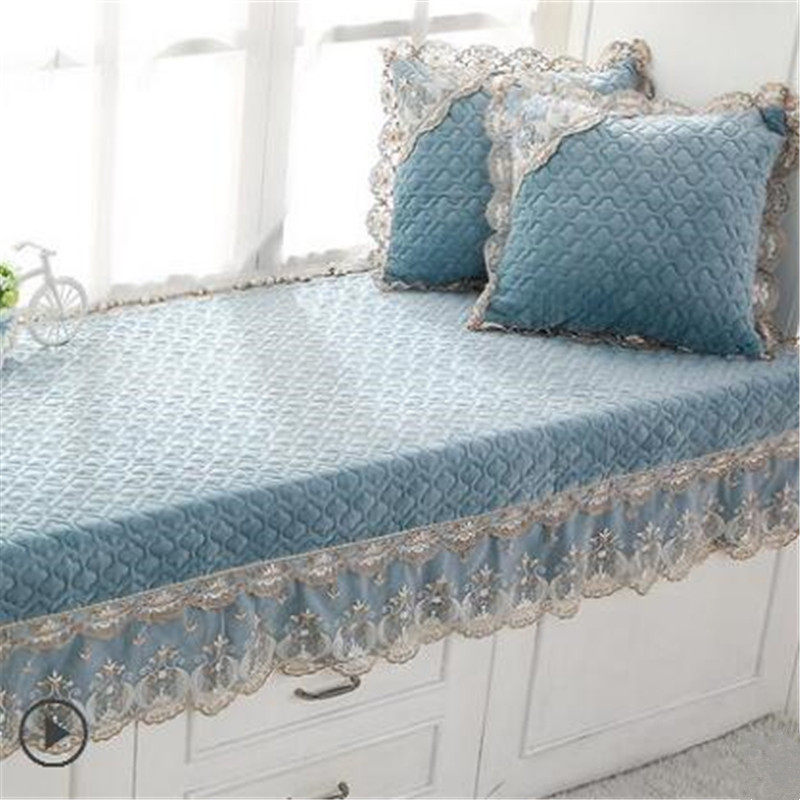 Floating Window Mat for a European-style anti-slip window sill Terrace Cushion Bedroom Floating Window Blanket Tatami Cassette Cushion Thickened Balcony Mat-Taobao