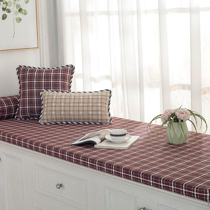 Balcony bay window mat window sill mat removable and washable tatami mat princess bedroom net red bay window mat four seasons universal