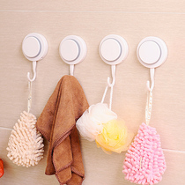Suction cup hook No hole no trace sticky hook Kitchen supplies Bathroom door back waterproof hook Wall-mounted hanging hook