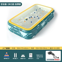 3 метра и 3 -слойная пустая долина Blue [ВВЕДЕНИЕ Пакет] Проводная зарядка Flash Flash