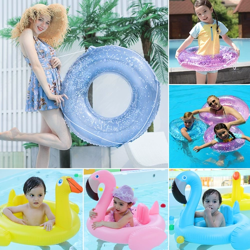 Надувной плавательный круг для взрослых, увеличенная толщина, 1 лет