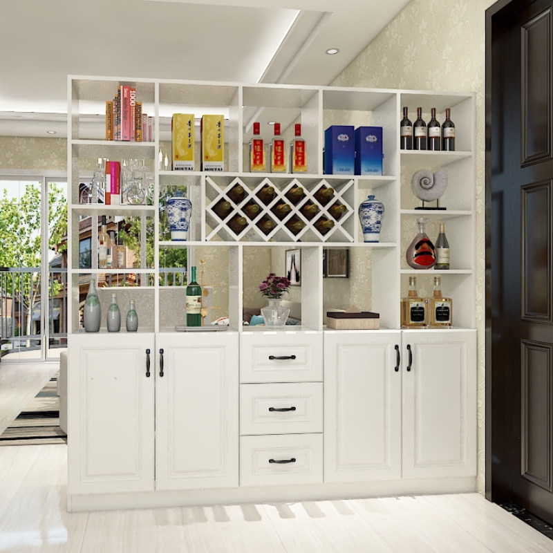 Yifei Furniture Entrance Cabinet Partition Cabinet Shoe Cabinet Hall Cabinet Living Room Decoration Cabinet Dining Room Screen Cabinet Shelf Wine Cabinet