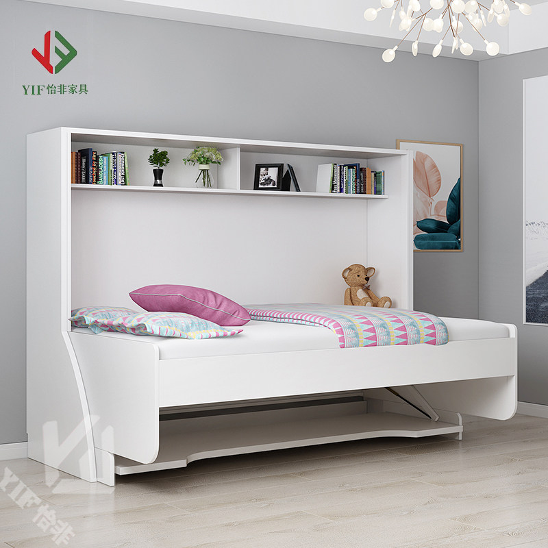 Pleasant non-functional invisible bed Folding Bed Desk Cabinet Combined Bed Wall Bed Piano Bed Hide Linen