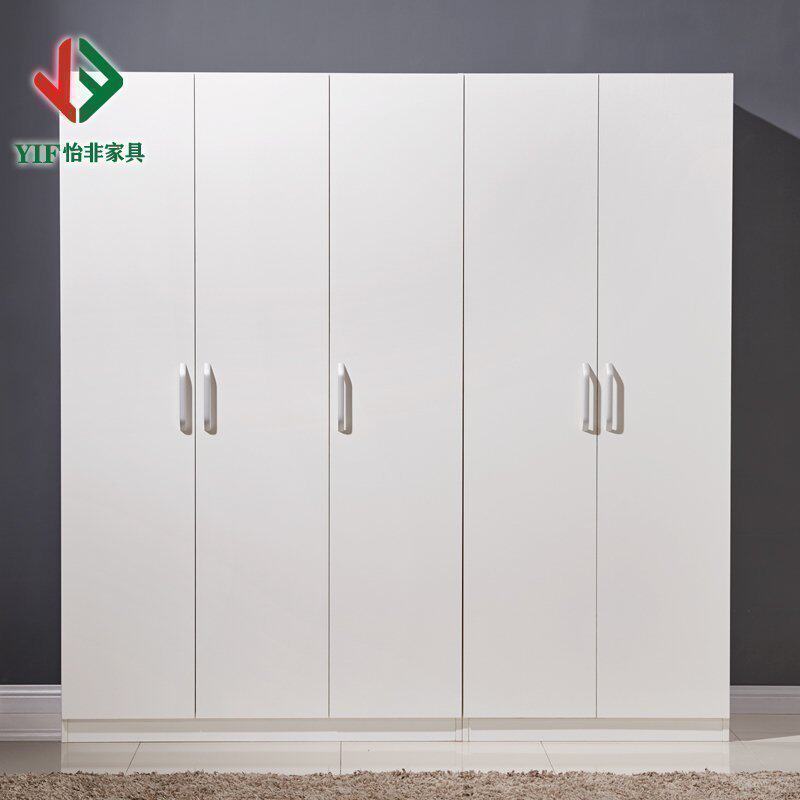 Pleasant Non Furniture Special Price Plate Wardrobe Flat Open Door Closet Cupboard bedroom Home innate Balcony Cabinet containing cabinet