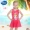 Disney Girls Áo tắm chống nắng một mảnh Áo tắm cho bé gái Áo tắm Công chúa In Màu hồng Đồ bơi cho trẻ em - Đồ bơi trẻ em quần bơi bé trai