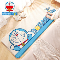 Doraemon bedroom carpet bedside carpet home living room floor mat can sleep sitting room roll cat feel front bed carpet