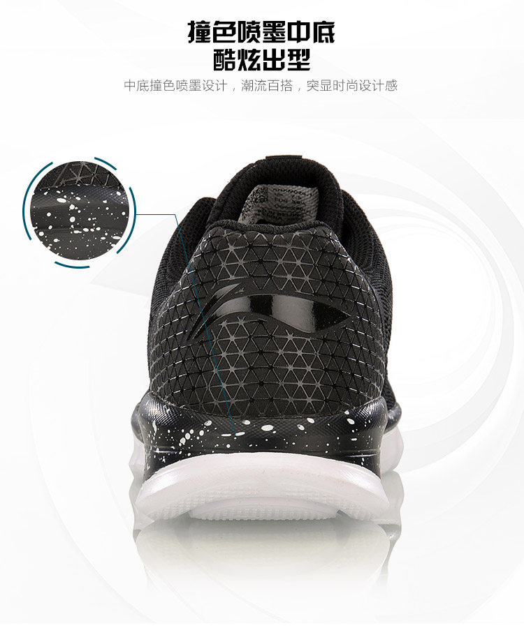 Giày chạy bộ Li Ning Giày nữ mùa thu 2018 chạy bộ thông minh nhẹ nhàng thoáng khí buổi sáng chạy giày thể thao ARKM026 giày the thao nam giá rẻ