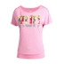 Li Ning ngắn tay nữ 2019 hè mới cho nữ thoải mái thoáng khí cổ tròn áo thun ngắn tay chạy bộ AHSL022 - Áo phông thể thao ao thun the thao Áo phông thể thao