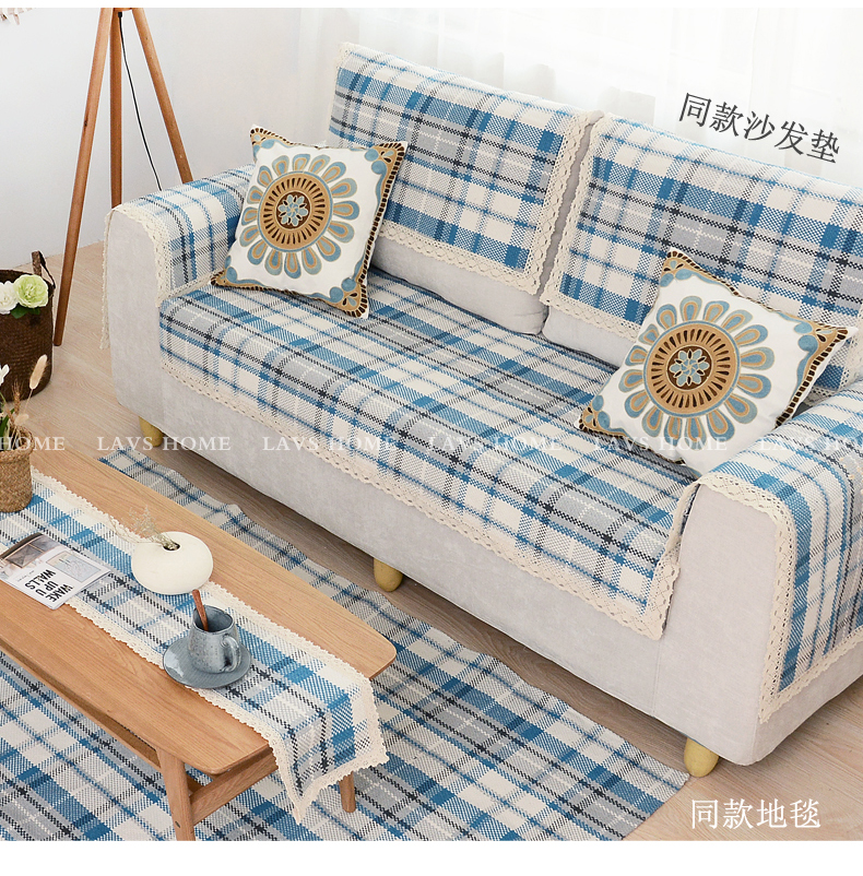 Le Wei Shi vải dệt bảng cờ bàn cà phê bảng vải mat cotton dòng vườn tủ TV vải