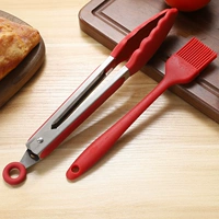 沃米 Силиконовая масляная щетка, устойчивая к высокой температуре кухни, щетка для барбекю домашняя труба масляная щетка блин