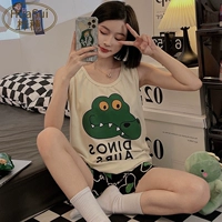 51SDM471-VEST Crocodile Woman