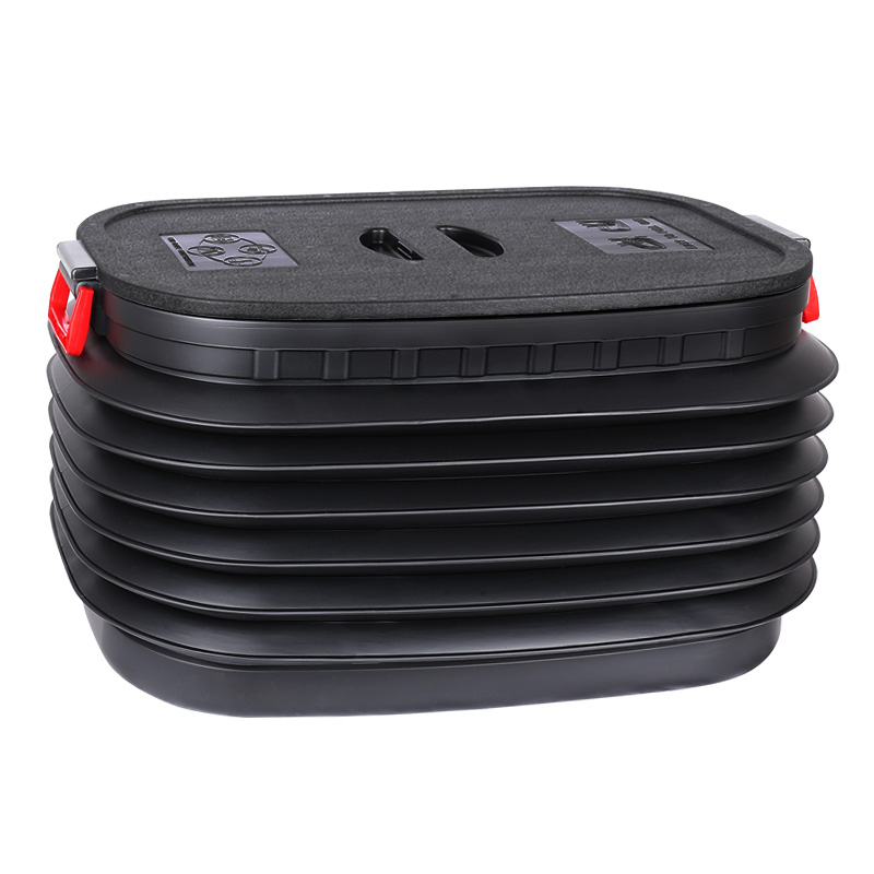 Vehicular folding containing box car Inner large number storage finishing object portable theorist carwash fishing bucket