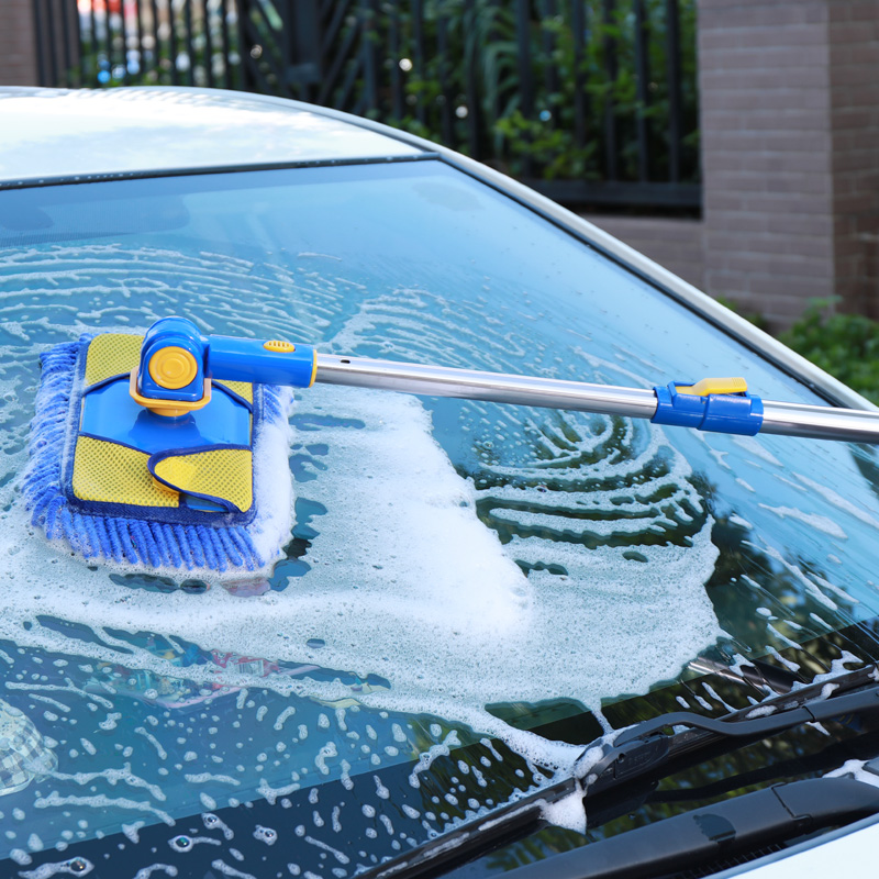 Carwear Union Swivel Car Wash Mop Unhurt Car Wash Car Wash Car Wash Brush Long Handle Telescopic Special Mop God