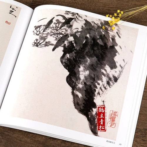 Китайская живопись Мастерская серия классических серий и Middot; Ba Dashan People/прошлые коллекции знаменитых коллекций альбомов китайских художественных работ