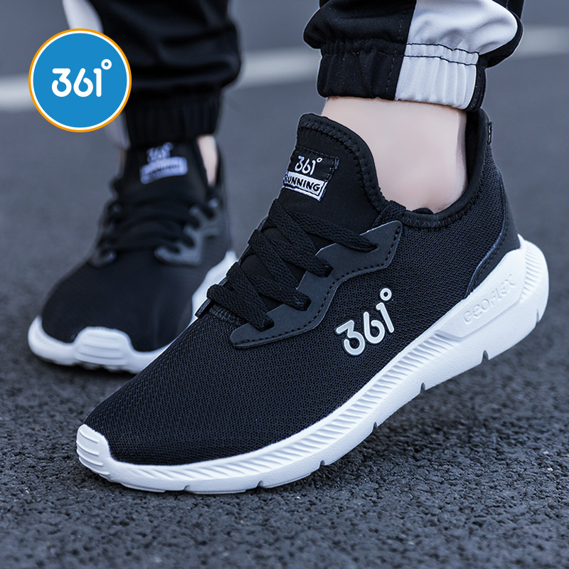 361 children shoes boys sneakers children sneakers 2022 spring CUHK children student web face breathable running shoes