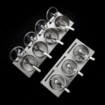 onlycook 304 stainless steel seasoning can set visual seasoning box 3-piece set of seasoning Tank 4-piece set with lid