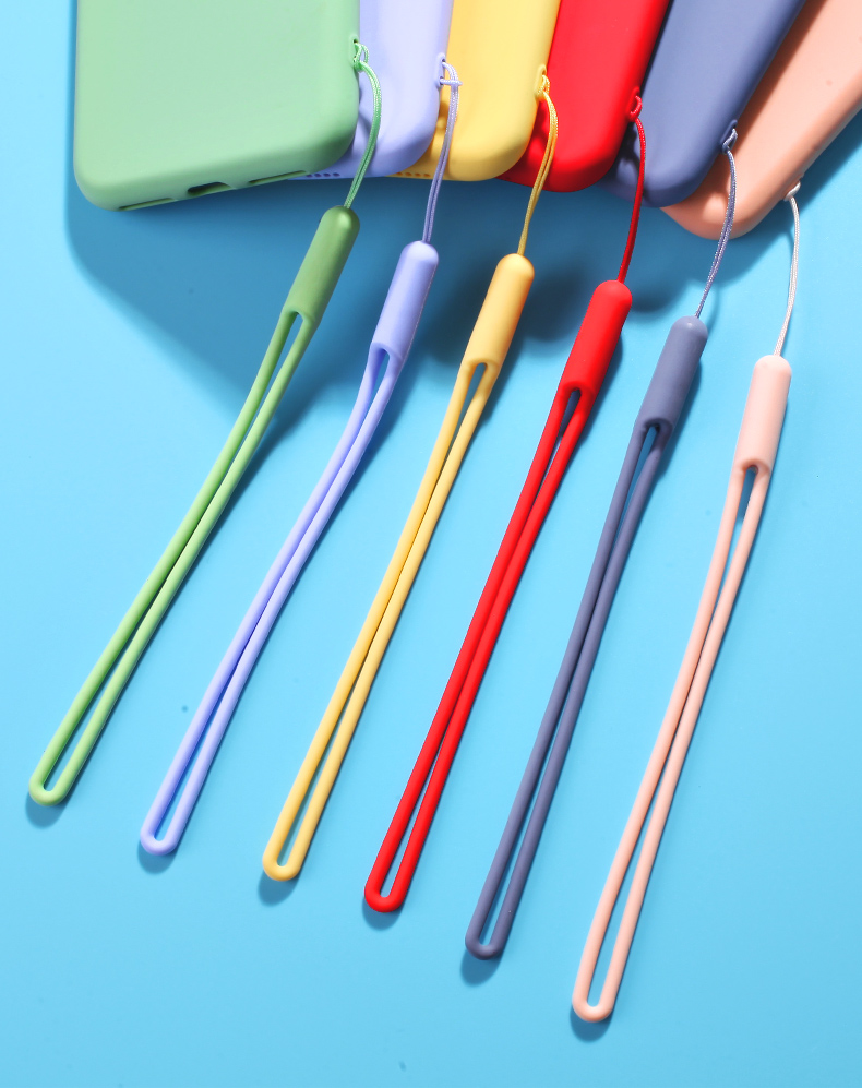 Điện thoại di động dây buộc lỏng silicone treo cổ dây thừng cổ tay nam nam đeo ngắn rộng lưới đỏ huy hiệu nhà máy nhãn hiệu công việc phụ kiện phổ quát trẻ em sinh viên mạnh mẽ bán buôn cá tính sáng tạo thủy triều - Phụ kiện điện thoại di động ốp samsung j7 prime