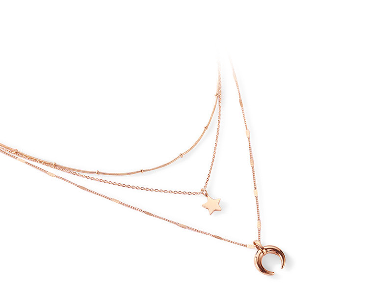 Retro Luxury Titanium Steel Necklace Image 10