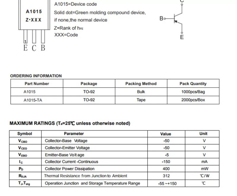 Transitor S8550 SS8050 9014 9015 9018 2N3904 3906 5551 bóng bán dẫn điện