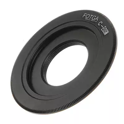 FOTGA lens adapter ring C mount-EOSM for C mouth turn canon EOSM micro monocular camera adapter ring