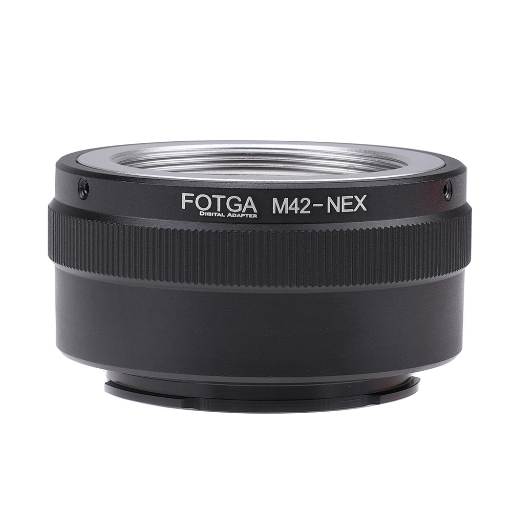 FOTGA M42-NEX lens connector ring is suitable for M42 screw lens to Sony NEX micro-single body
