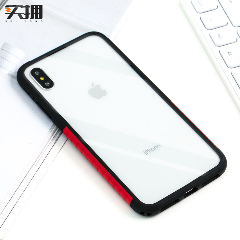 Real-owned apple x mobile phone protection shell Tide Card Personality Creative Iphonexmax Rims Soft Silicone Apple Xs Max Full Package Border Wrestling Protective Sleeve Iphonex New Rope Card