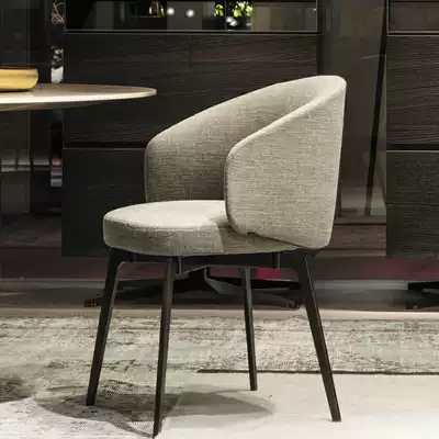 Nordic light luxury dining chair simple home stool chair Leisure back chair dining cafe hotel chair