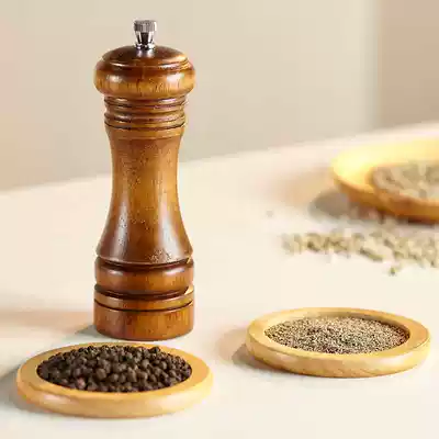 Mu Yaxuan Sea Salt Pepper Salt Grinding Bottle Black Pepper Pepper Pepper Manual Household