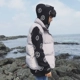 Mùa thu đông nam phiên bản Hàn Quốc của cổ áo xuống cotton vest thanh niên phù hợp với bánh mì dày áo ba lỗ gym