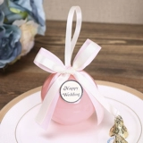 花半里 Розовая свадьба творческая конфеты коробка в европейском стиле мяч в форме шарика в форме шарика для шариковой коробки для конфеты подарочная коробка для свадебной продукции готовые продукты