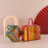 Портативная прозрачная подарочная коробка, сумка