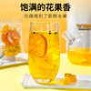 Pineapple, Orange, and Passion Fruit Tea with Freeze-Dried Orange Slices, Dried Pineapple Fruit Tea, Tea Bags, Flower Tea, and Beverages for Drinking