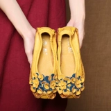 恋宝 Этнические туфли для матери для отдыха для кожаной обуви, из натуральной кожи, большой размер, этнический стиль