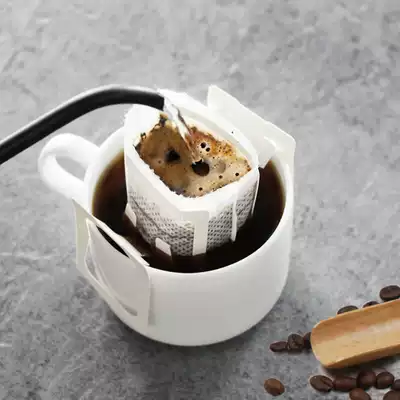 Ear hanging coffee freshly ground coffee powder bag bubble coffee follicle drip Blue Mountain flavor instant filter hanging pure black coffee