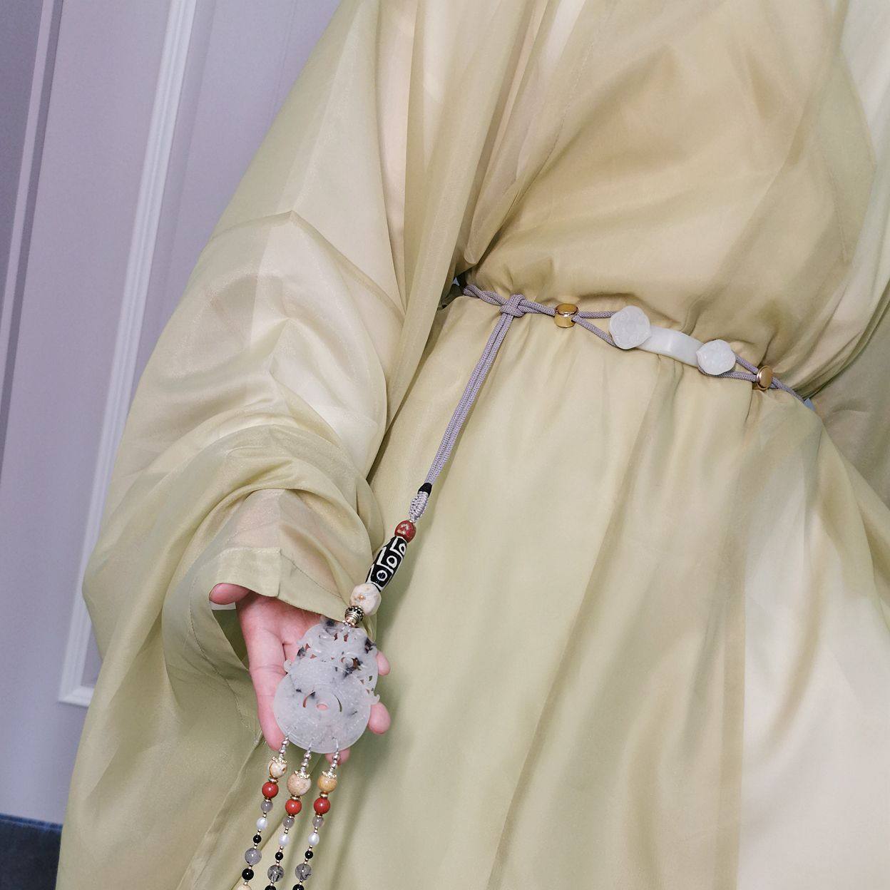压襟宫绦扣汉服腰带,古风韵味十足的搭配利器?-汉服服配-淘宝好物网