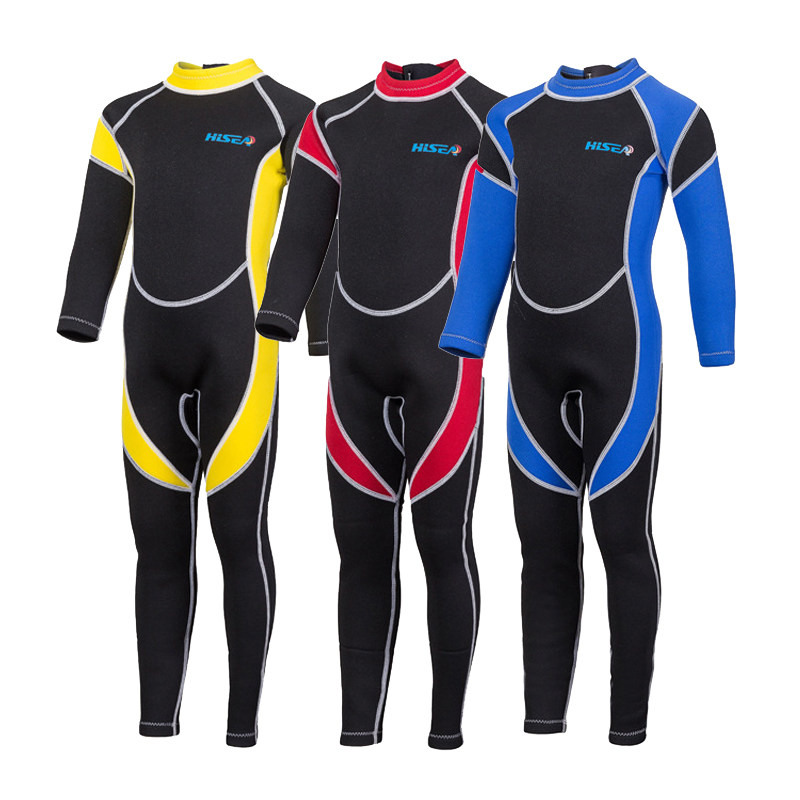 Warm bathing suit children Anti-cold and waterproof male and female CUHK Baby Baby Professional 2mm Wetsuit Thickened insulated swimsuit