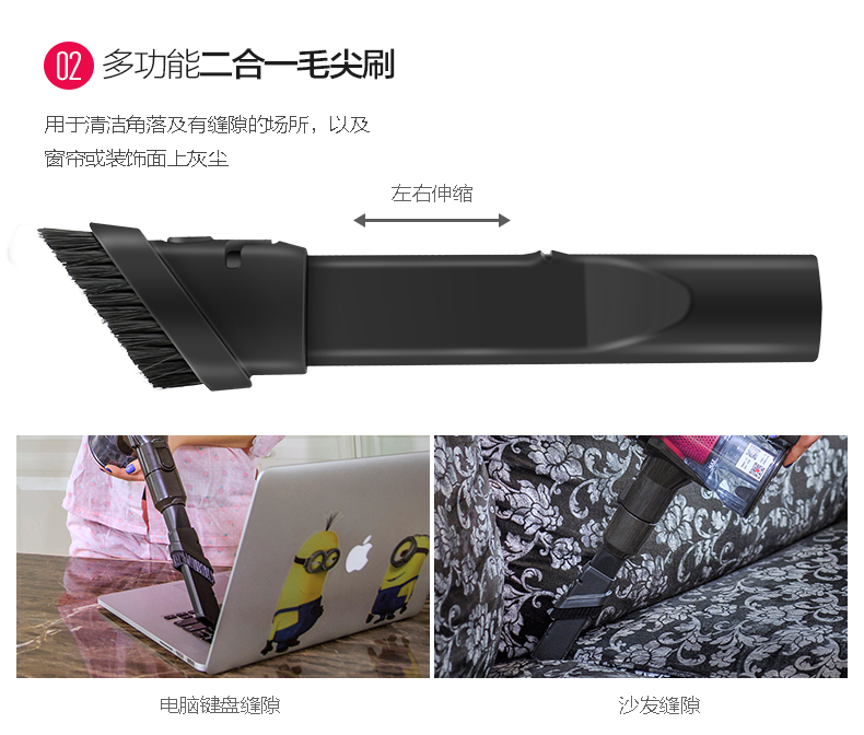 robot hút bụi lau nhà nguyễn kim Wanchuang hộ gia đình máy hút bụi không dây nhỏ sạc máy cầm tay mạnh mẽ không dây cực kỳ mạnh mẽ - Máy hút bụi robot medion 19510