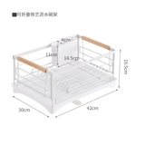 Японская ветерная чаша для ветряной чаши дренирование кухни для сушилки на стойке, на полке на полке корзина для хранения корзины, коробка для хранения корзины, полка чаши