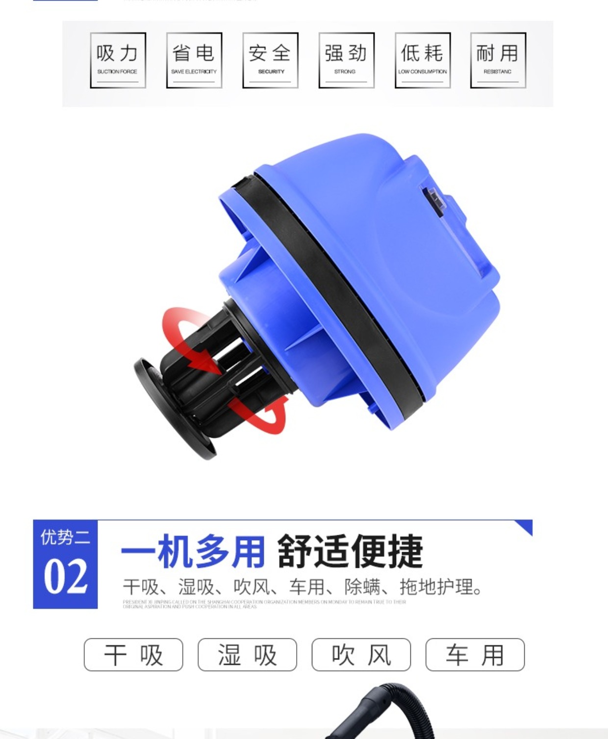 Máy hút bụi thùng công nghiệp 30L bền bỉ tiêu dùng và rửa xe thương mại lĩnh vực máy hút bụi công suất cao yên tĩnh ướt và khô robot hút bụi medion 19510