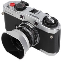 Song hood Voigtlander 35mm F2 VM lens 35 F2 second generation Leica mount replacement LH-12 silver