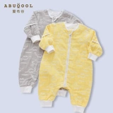 爱布谷 Детский тонкий хлопковый спальный мешок, марлевое универсальное детское одеяло на четыре сезона, осенний