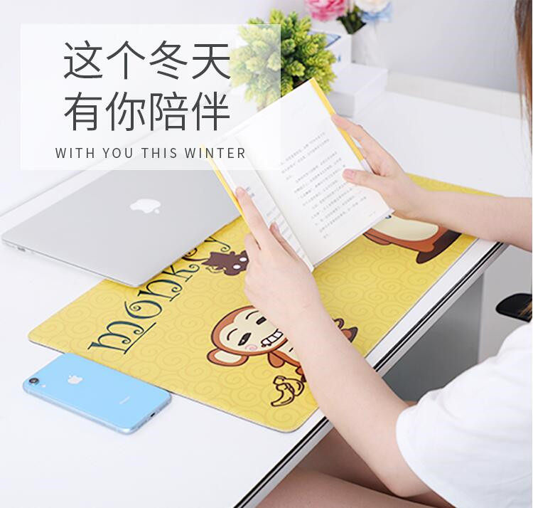 Теплый настольный коврик Теплый стол коврик грелку коврик для мыши планшетный ПК грелка электрогрелка для студентов и офисных электрическое отопление площадку стол