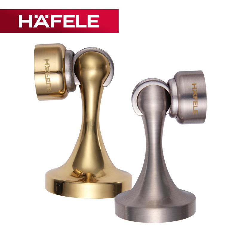 Germany Haifele HAFELE copper bedroom floor suction bathroom floor wall installation strong magnetic door stop door door top door suction