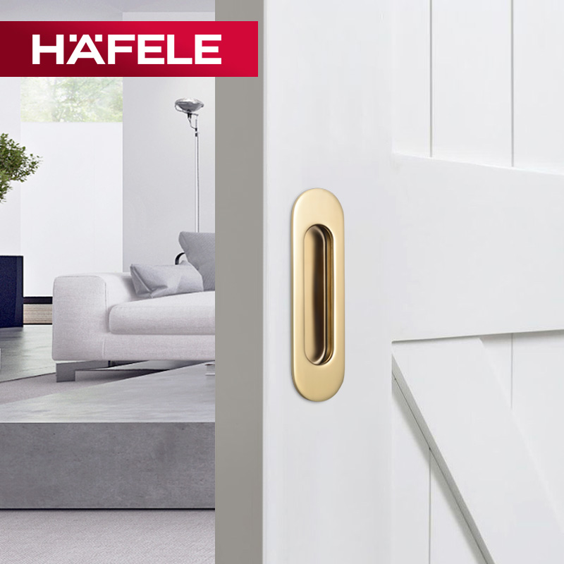 German Heifole HAFELE stainless steel handle drawer Ramen wardrobe door concealed handle moving door concealed handle