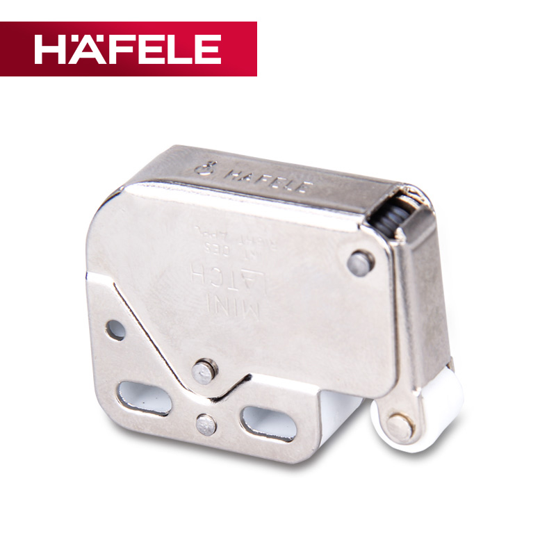 German HAFELE HAFELE door buckle spring door press spring trunk lock lock buckle handle-free cabinet door rebound pat lock