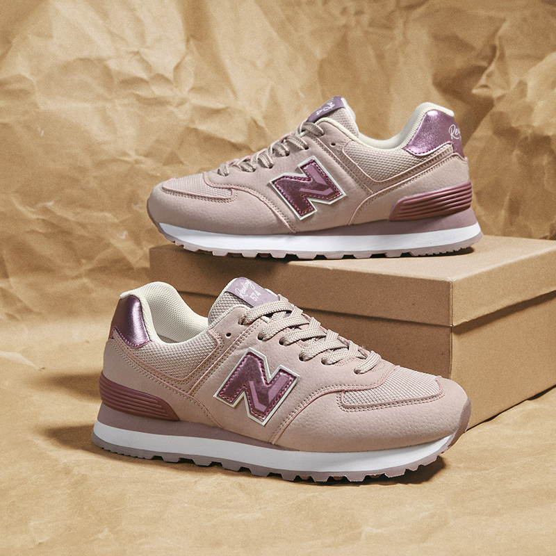 New Balance Sneakers Summer 574 Official Website Authentic Men's Casual Shoes Pink Women's Running Shoes New Balance Sneakers Summer 574 Official Website Authentic Men's Casual Shoes Pink Women's Running Shoes