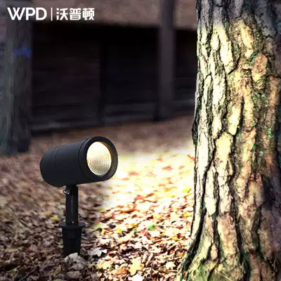 Wopton led outdoor spotlight waterproof floodlight shining tree light landscape courtyard lawn garden shooting tree planting buried light