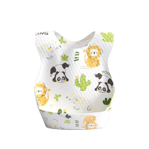 Bavoir jetable sac de nourriture pour bébé sac de salive pour bébé bavoir étanche manger complément alimentaire pour bébé artefact dalimentation